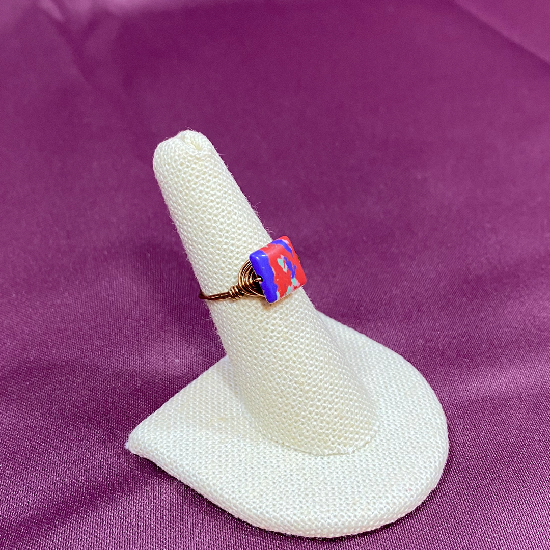 Detroit Agate Ring